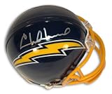 Chuck Muncie Autographed/Hand Signed San Diego Chargers Mini Helmet