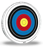 American Whitetail Tyvek Round Skirted Archery Target Face - 36 Inches