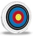 American Whitetail Tyvek Round Skirted Archery Target Face - 36 Inches