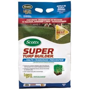 Scotts Super Turf Builder Lawn Fertilizer with HALTS Crabgrass Preventer - 44 lb. #3215 by 