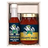 Notre Dame Fighting Irish NCAA Snack Pack Gift Box (Set of 2)