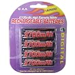LENMAR PRO827 AA NIMH PRO BATTERIES, 8 PK