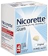 Nicorette Stop Smoking Aid, 4 mg, Gum, Original 170 pieces