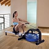 Horizontal Challenge Adjustable Resistance Rowing Machine