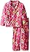 Shopkins Girls' Little Girls' 2-Piece Pajama Coat Set, Pink, 6