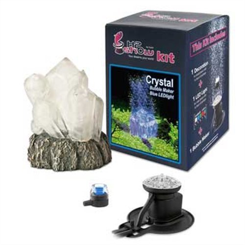 Hydor H2Show Blue Crystal Kit - Blue LED with Bubbles Hydor H2Show Blue Crystal Kit - Blue LED with Bubbles