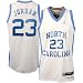 Nike North Carolina Tar Heels (UNC) #23 Michael Jordan White Twilled Throwback Jersey