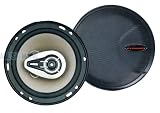 Pyramid 680GX   6.5'' Three-Way 500 Watts P.P. Cone Speakers
