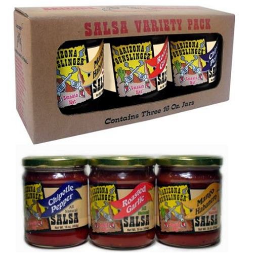 Arizona Gunslinger Salsa Variety Gift Box by Arizona Pepper Products