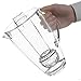 Jumbl Tea Infuser Water Pitcher. Plastic Pitchers with spill proof Lid & Removable Infusion Insert For Kool Aid, Juice, Iced Tea, Lemon Water, Crystal Clear Shatterproof Acrylic, 2 Quart