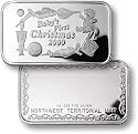 Baby's First Christmas - 2008 Bar Silver
