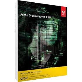 Adobe Dreamweaver CS6 Student and Teacher Edition: Software