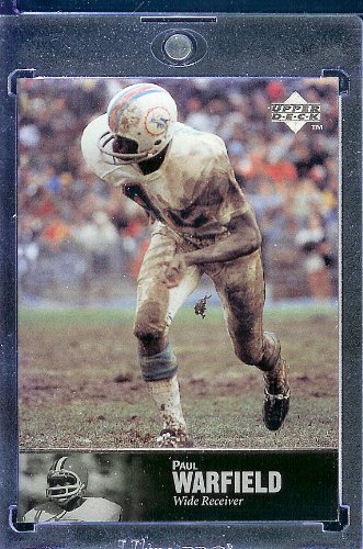 1997 Upper Deck Legends # 67 Paul Warfield Miami Dolphins Football Card - Mint !!