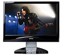 ViewSonic VX2245WM 22" Wide LCD Monitor Ipod ViewDock 5ms DVI Speakers & Sub Woofer Silver & Black