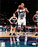 Alonzo Mourning Autographed Charlotte Hornets 8x10 Photo
