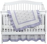 ZZ Baby Heather 4-Piece Patchwork Crib Set