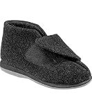 Mens Wide Easy Touch Adjustable Surefit Slippers