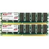 KOMPUTERBAY 2GB (2 x 1GB ) DDR DIMM (184 PIN) 400Mhz PC3200 CL 3.0 DESKTOP MEMORY