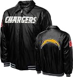 San Diego Chargers Faux Leather Varsity Jacket
