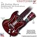 Abstract 01 Red Skin by WraptorSkinz TM fits All Sony PS2 Guitar Hero SG Guitar Controllers (GUITAR NOT INCLUDED)