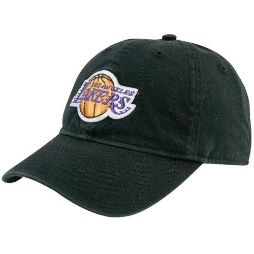 adidas Los Angeles Lakers Black Basic Logo Slouch Hat