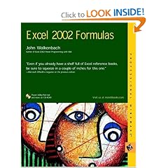 Microsoft Excel 2002 Formulas (With CD-ROM)