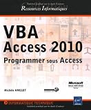 VBA Access 2010 - Programmer sous Access