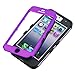 MYBAT IPHONE5HPCTUFFSO012NP Premium TUFF Case for iPhone 5 - 1 Pack - Retail Packaging - Grape/Black