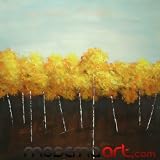 Turning Colors--Oil Painting--39x39x1.5 Pre-Stretched
