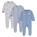 Zip-Front Sleep 'N Play 3-pk. - Blue/ Multicolor