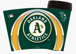 Oakland Athletics A's Insulated Travel Tumbler Mug 16 oz