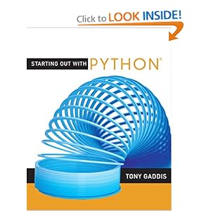 Starting Out with Python - Tony Gaddis