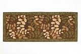 Accents 2'-by-5' Nylon Full Border Mat, Fern Spice