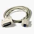 6FT At Serial Modem Cable DB9F To DB25M