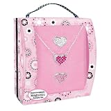 In-Dear-Rings Magnetic Interchangeable Heart Pendant Necklace Set- 3 Inserts