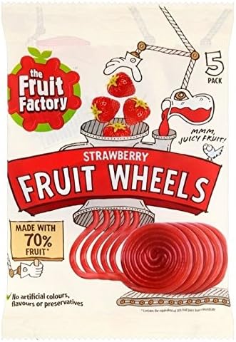Fruit Factory Fruit Wheels 5 per pack - Pack of 6