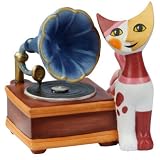 Rosina Wachtmeister Porcelain Cat Figurine - Lezione De Musica