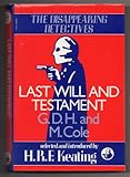 Last will and testament : Dr Benjamin Tancred investigates
