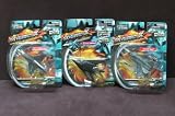 3 Forces of Valor Aircraft Planes. Includes U.S. F-117 Nighthawk, U.S. F-22 Raptor & a U.S. F-16 Fighting Falcon (Colors Vary). Skyward X Macho Machines Die-Cast Metal - Collect Aviation's Latest, Greatest & Most Legendary Aircraft!