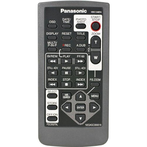 Panasonic OEM Infrared Remote Control - Full Size