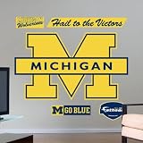Fathead Michigan Wolverines Logo Wall Graphic
