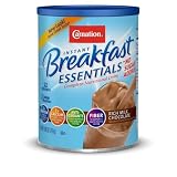 Carnation Instant Breakfast Essentials Drink Mix, Rich Milk Chocolate, No Sugar Added, 8.46-Ounce Canisters (Pack of 3) ~ Carnation