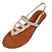 WHITE PATENT LEATHER WOMEN'S SLING BACK FLAT SANDALS SHOE SIZE 8.5