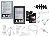 iShoppingdeals - Color Skin Case Chargers Cables for Barns And Noble Nook eBook Reader