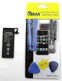Batería compatible con Apple iPhone 4S, iPhone 4S 16GB, iPhone 4S 32GB, iPhone 4S64GB, MC918LL/A, MC919LL/A, MC920LL/A, MC921LL/A, MD269LL/A, MD276LL/A, MD277LL/A, MD278LL/A, MD279LL/A, MD280LL/A, MD281LL/A, MD377LL/A, MD378LL/A, MD379LL/A, MD380LL/A, MD381LL/A, MD382LL/A