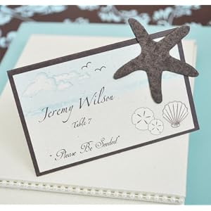 Click to buy Maine Wedding Venues: Wedding Favors Please Be Seeded Starfish Plantable Seed Place Cards from Amazon!