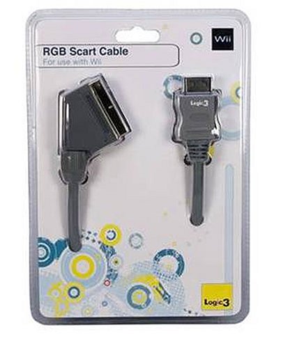 Childrens Toyshop  Video Games : Logic3 RGB Scart Cable (Wii)