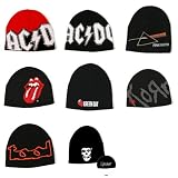 Urban Boundaries - Old School and New School Rock Beanies (ACDC, Green Day, Korn, Tool, Misfits, Rolling Stones, Pink Floyd)
