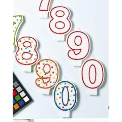 Kuchenkerze "8"