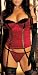 Shirley of Hollywood Women's Victorian Stretch Jacquard Corset